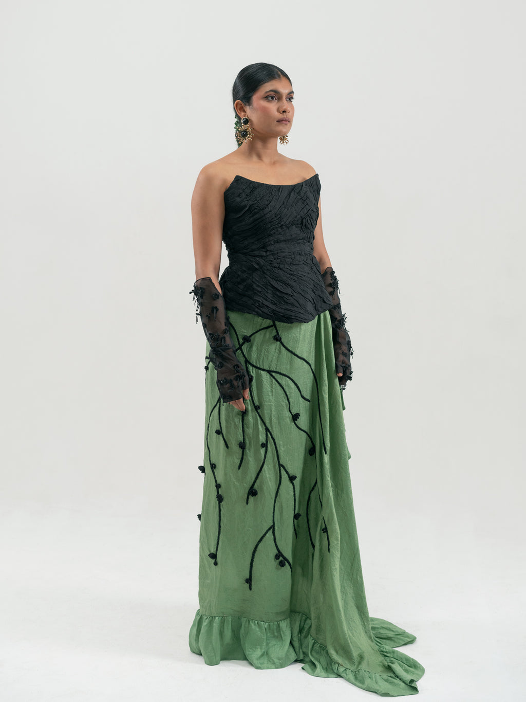 Bloom Wrap Skirt
